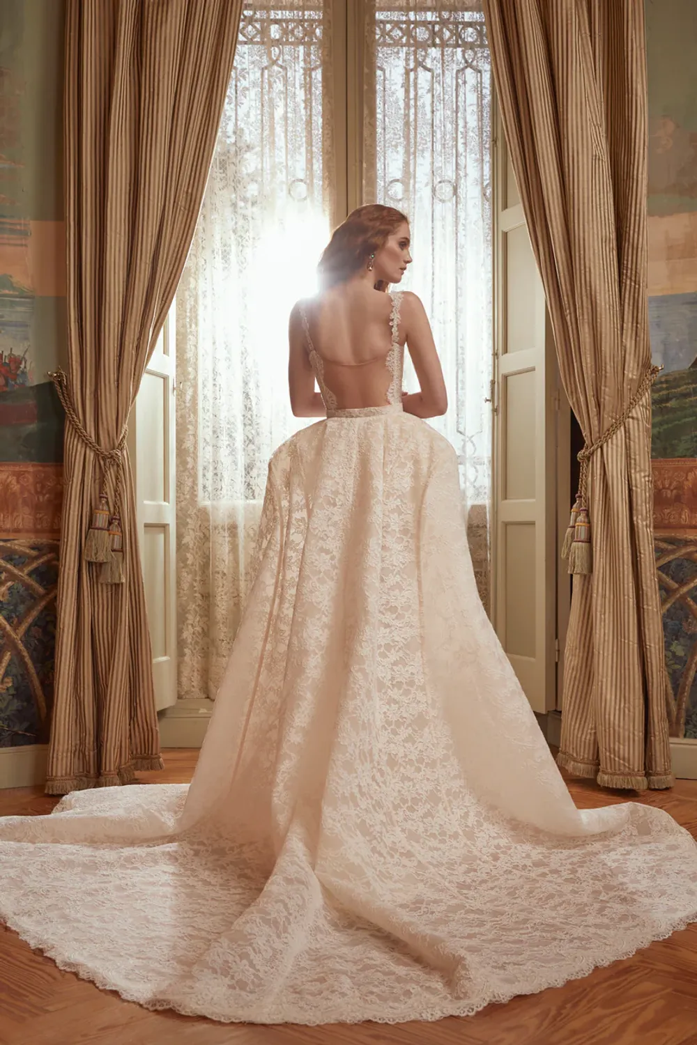 Anais with Overskirt and Veil - Image 2