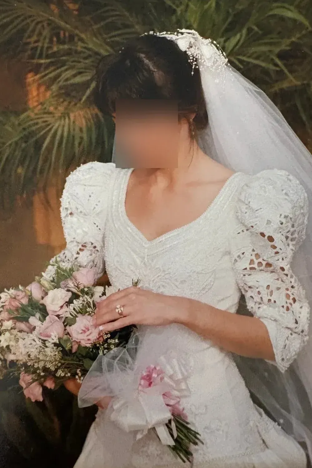 Custom with Veil &  Headpiece - Image 10