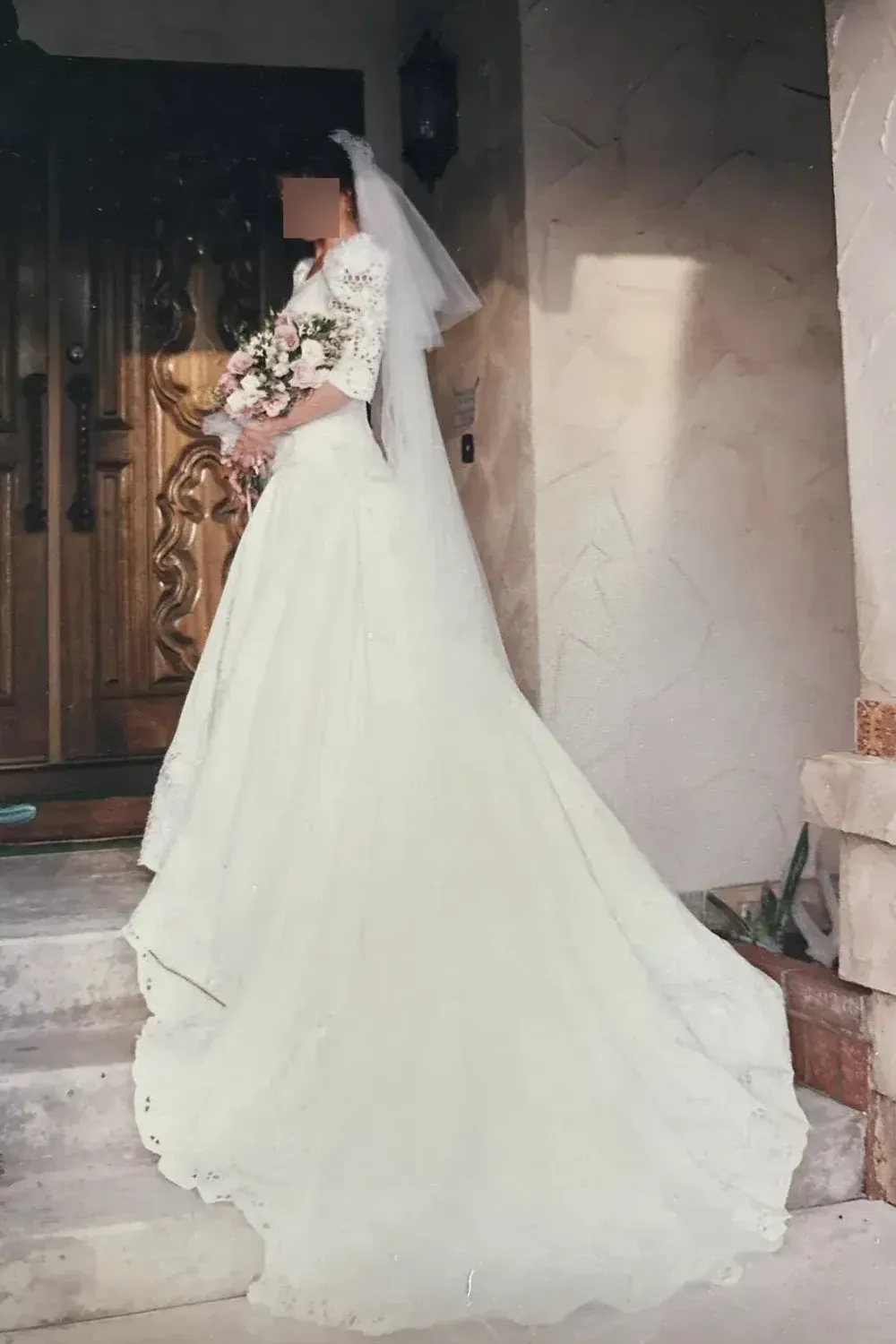 Custom with Veil &  Headpiece - Image 9