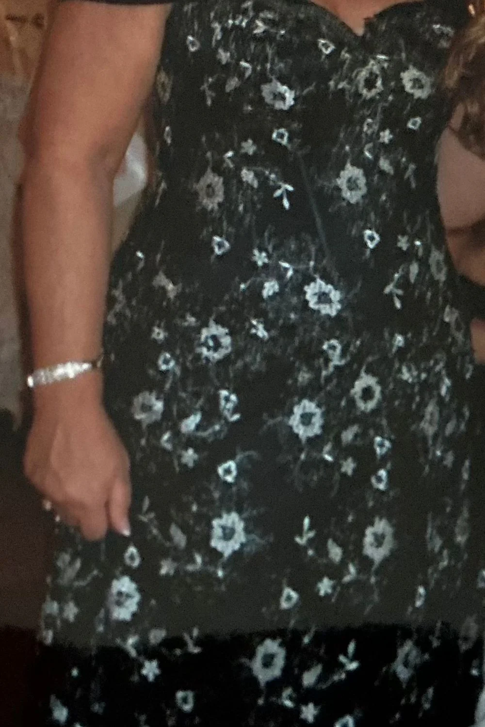 A- Line Strapless  Dress - Image 11